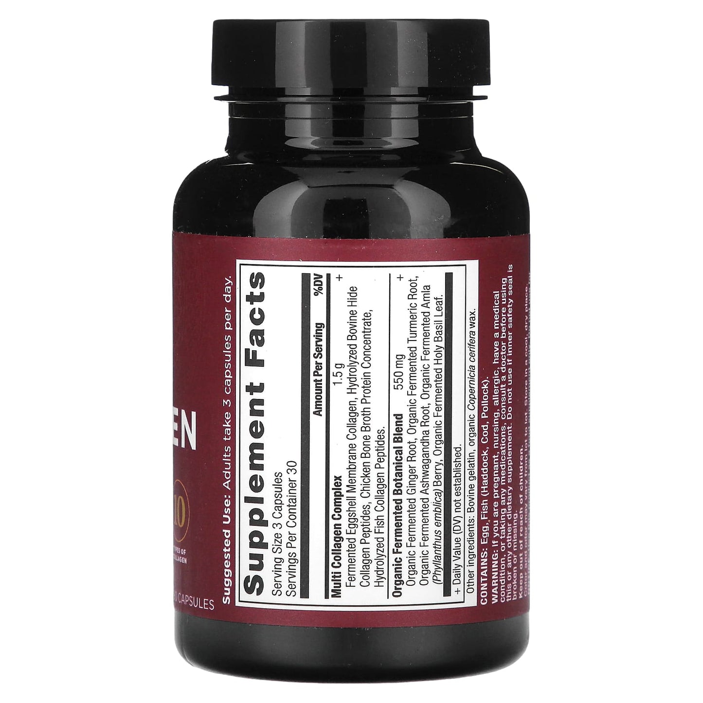 Unlock Radiant Health with Ancient Nutrition Multi Collagen 90 Capsules - Image 2