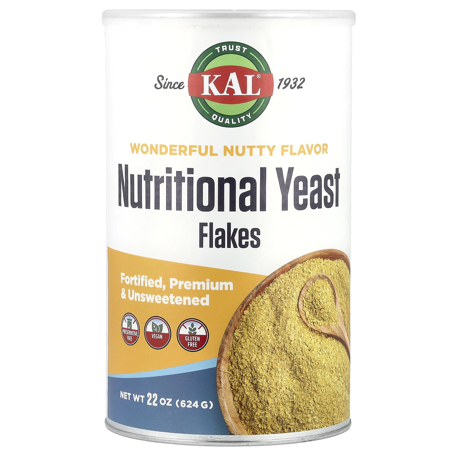 KAL Nutritional Yeast Flakes - Fortified, Gluten-Free & Vegan - Image 1