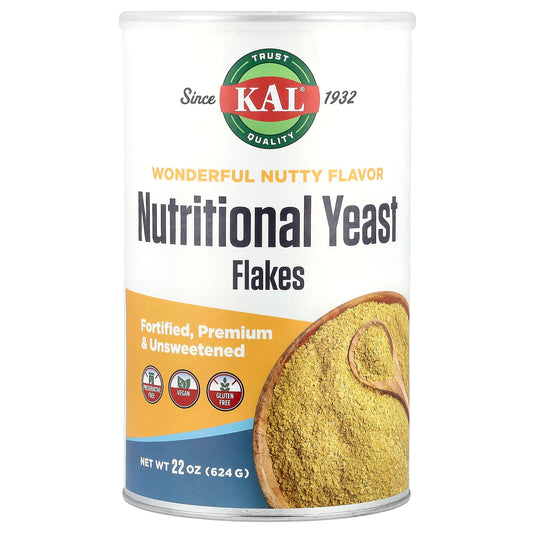 KAL Nutritional Yeast Flakes - Fortified, Gluten-Free & Vegan - Image 1