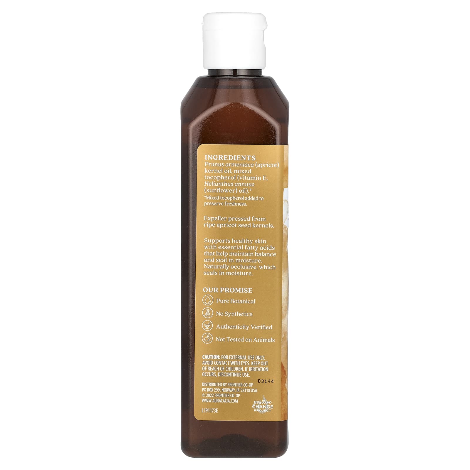 Apricot Kernel Skin & Hair Oil for Moisturizing - Aura Cacia - Image 2