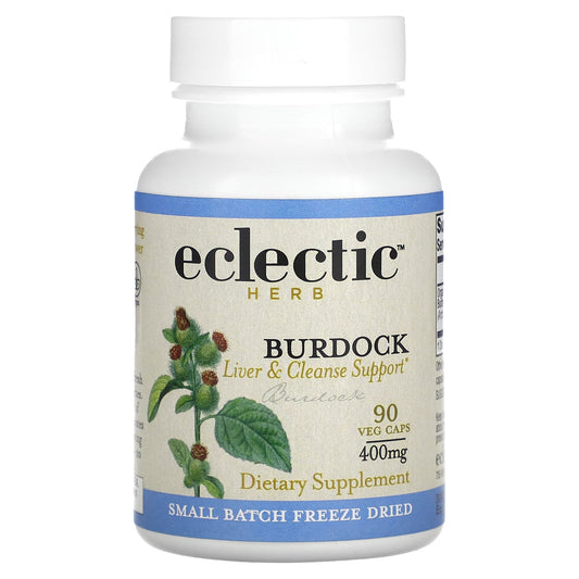 Burdock Root 400mg Liver & Cleanse Support Supplement - Image 1