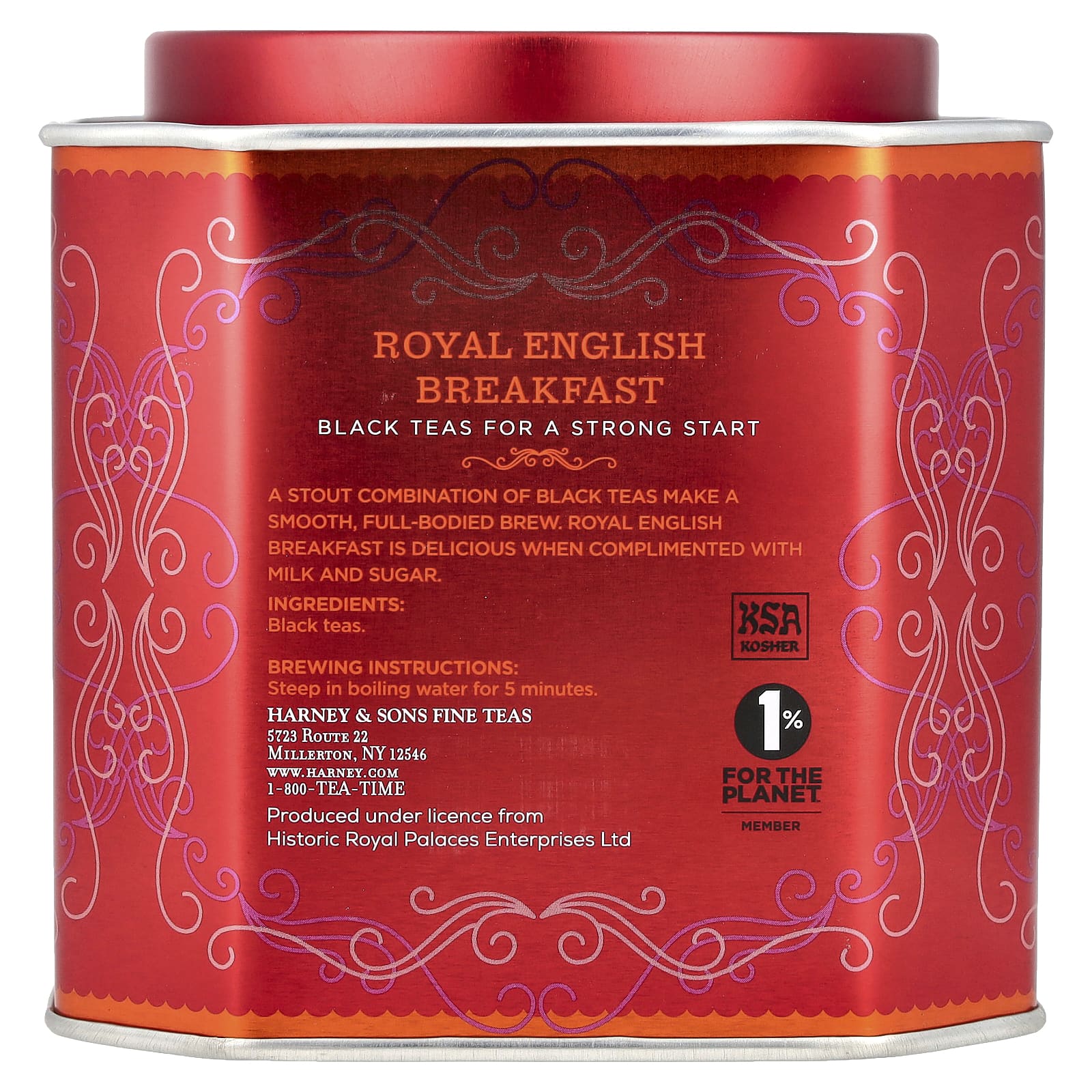 Royal English Breakfast Black Tea Sachets by Harney & Sons, 30 Count - Image 2
