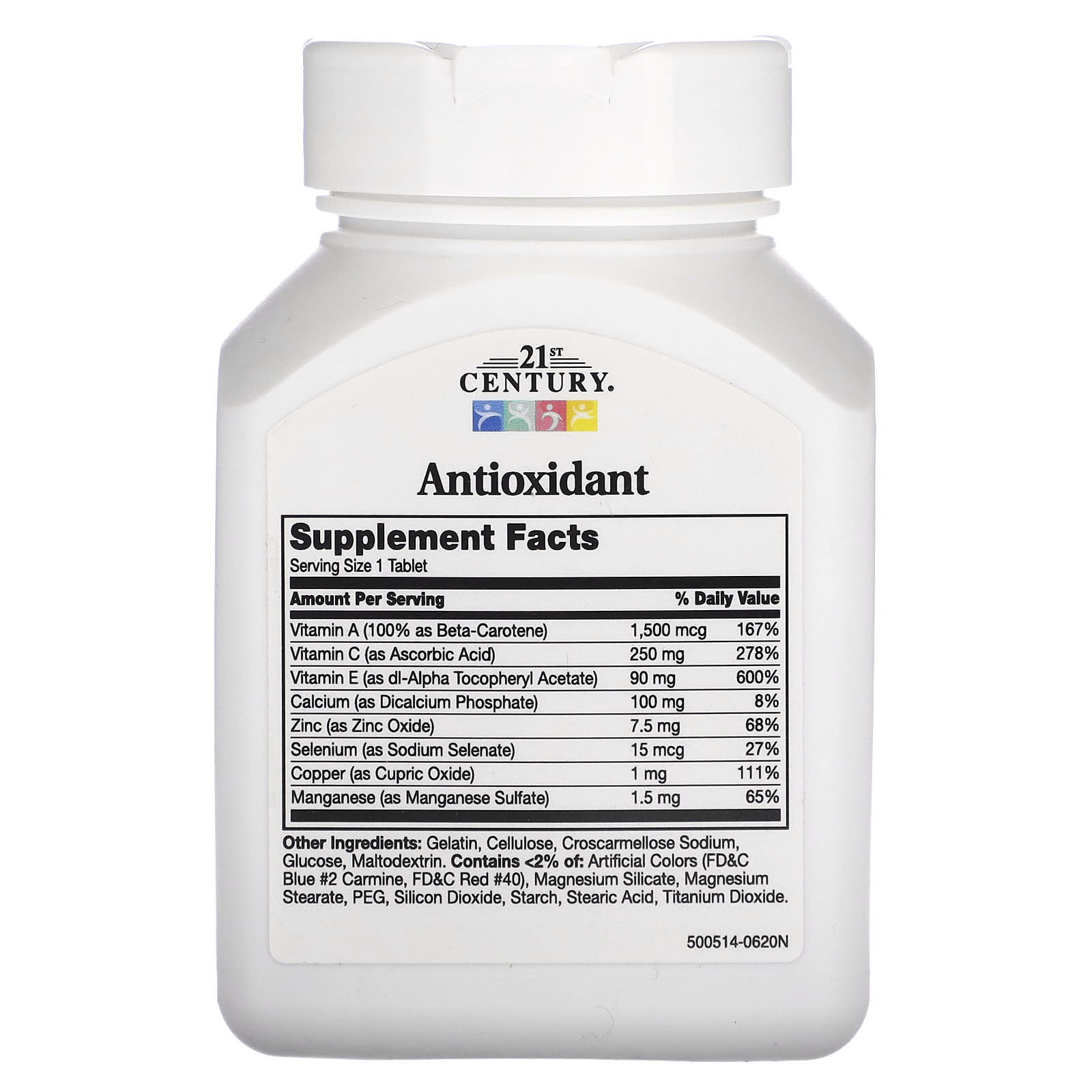 21st Century Antioxidant Supplement - 75 Tablets for Immune Support - Image 2