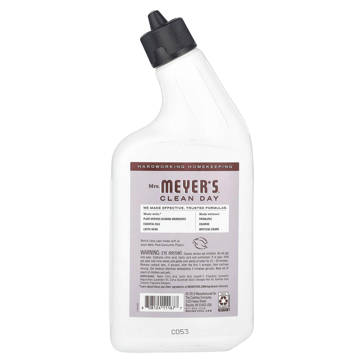 Mrs. Meyers Clean Day, Toilet Bowl Cleaner, Lavender, 24 fl oz (710 ml) - Image 2