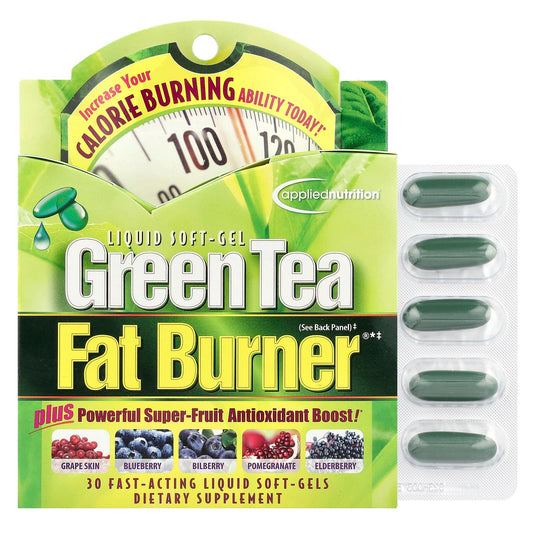 Green Tea Fat Burner Liquid Soft-Gels for Weight Loss - 30ct - Image 1