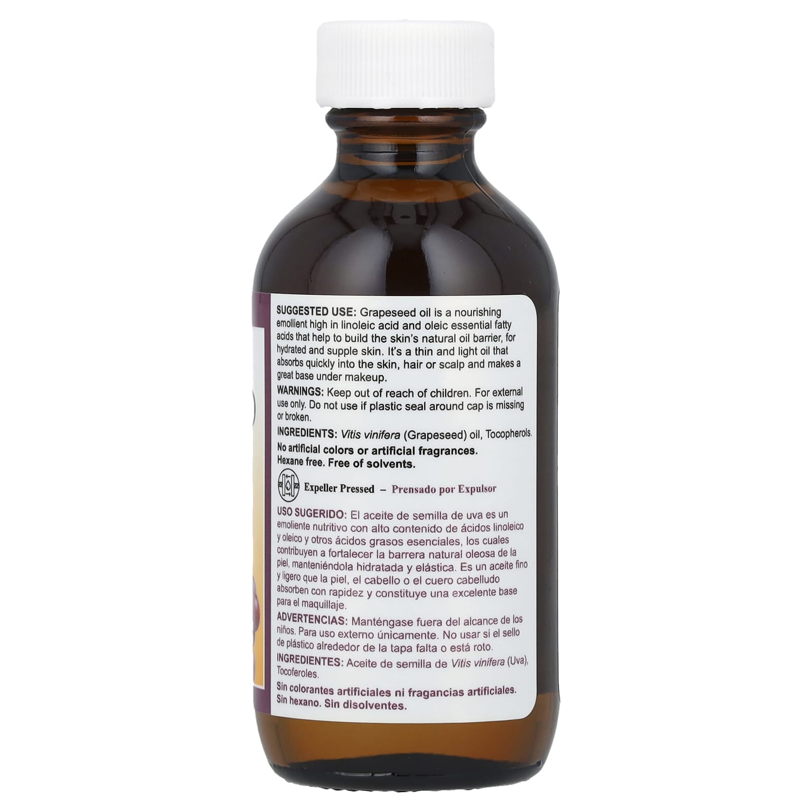 Nourishing Grapeseed Oil for Skin and Hair - Hexane Free by De La Cruz - Image 2