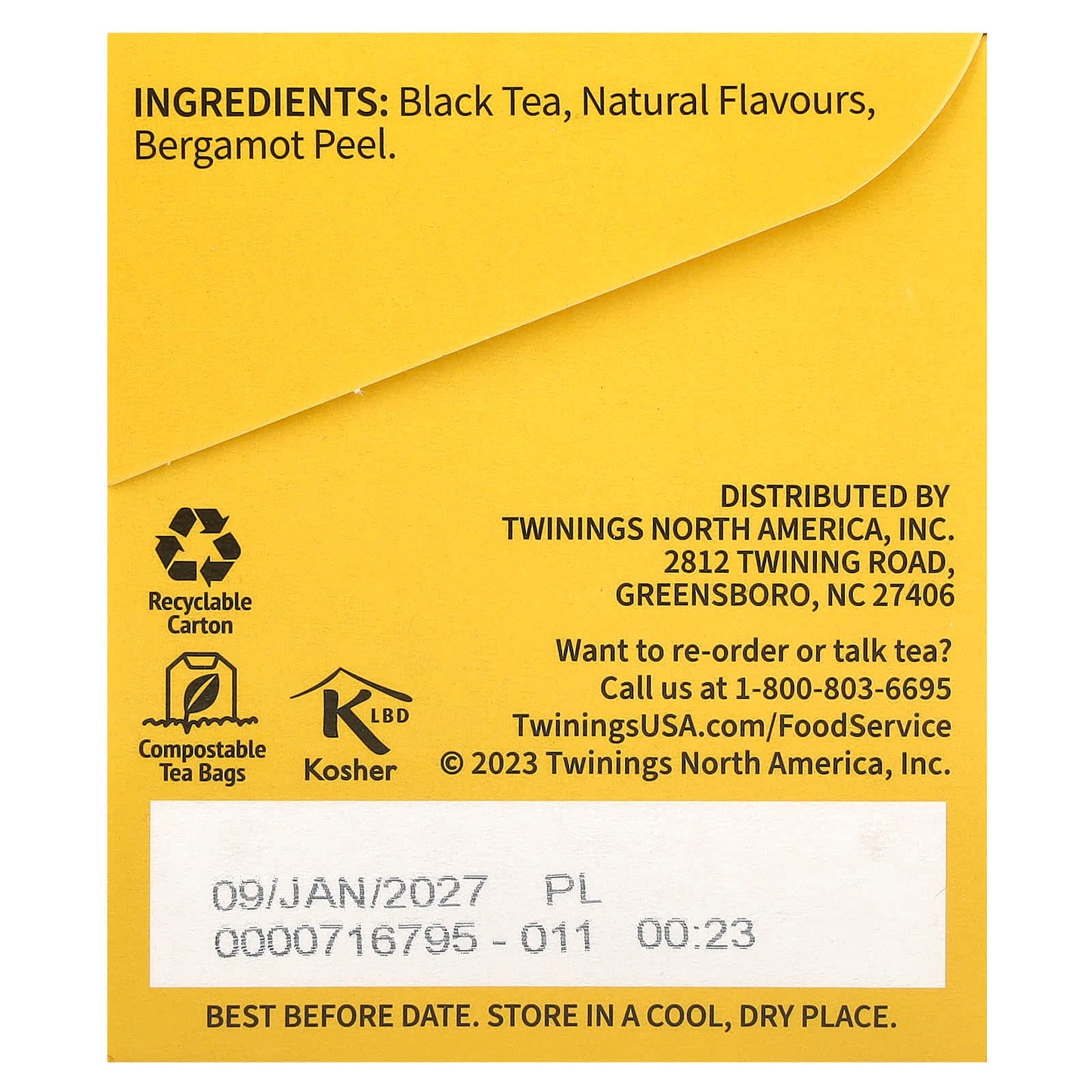 Twinings, Flavored Black Tea, Earl Grey , 25 Tea Bags, 1.76 oz (50 g) - Image 2