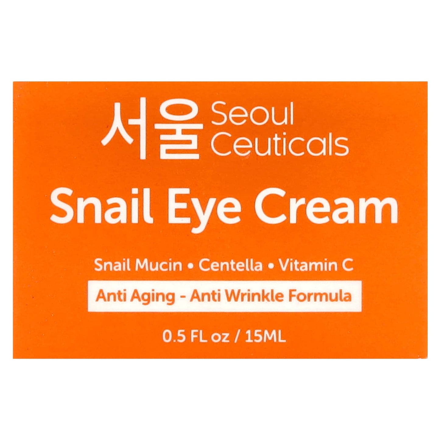 SeoulCeuticals, Snail Eye Cream, 0.5 fl oz (15 ml) - Image 2
