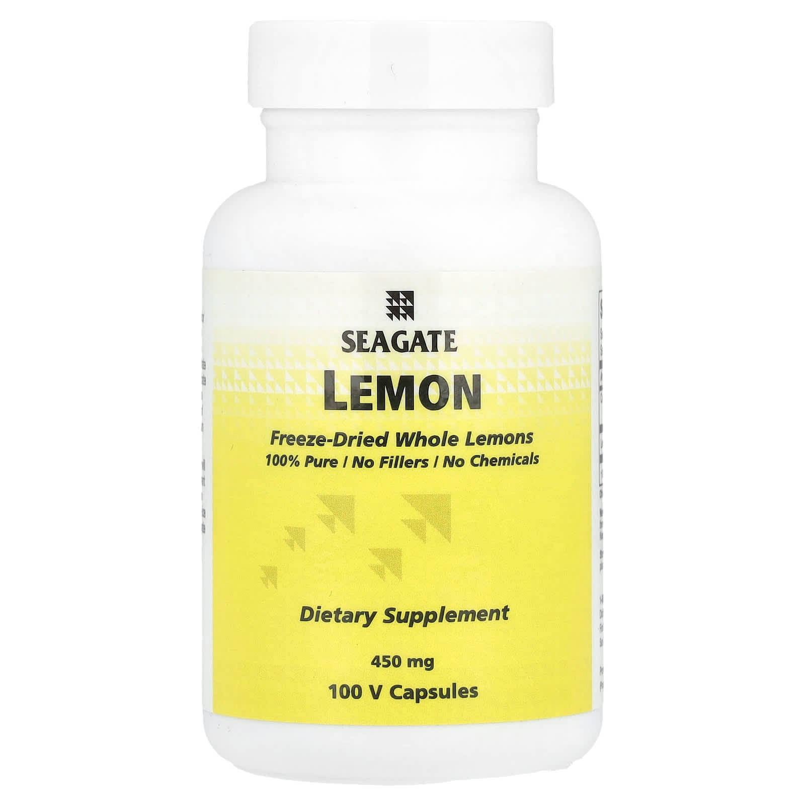 Seagate, Lemon, 450 mg, 100 V Capsules - Image 1