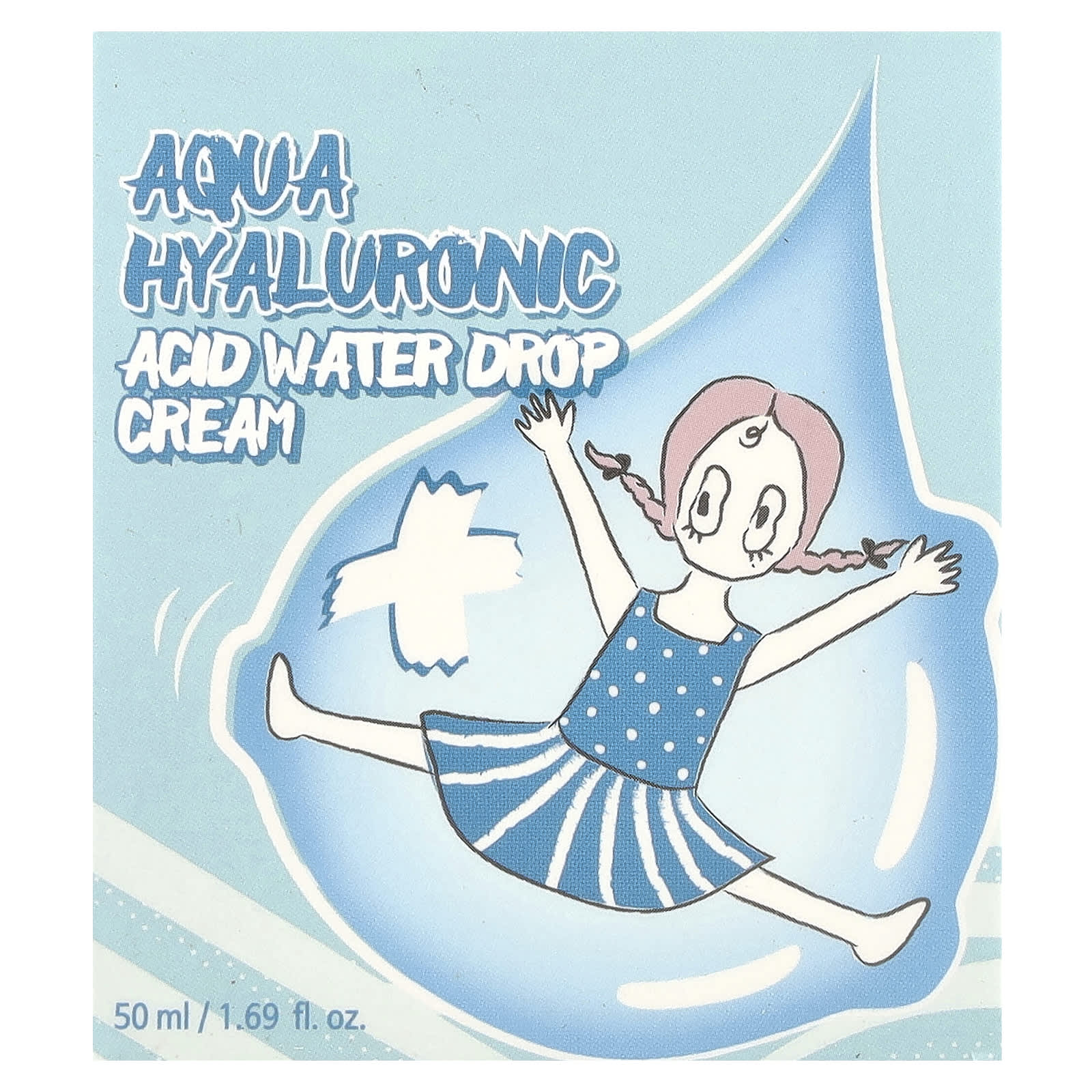 Elizavecca Aqua Hyaluronic Acid Water Drop Cream, 1.69 fl oz - Image 2