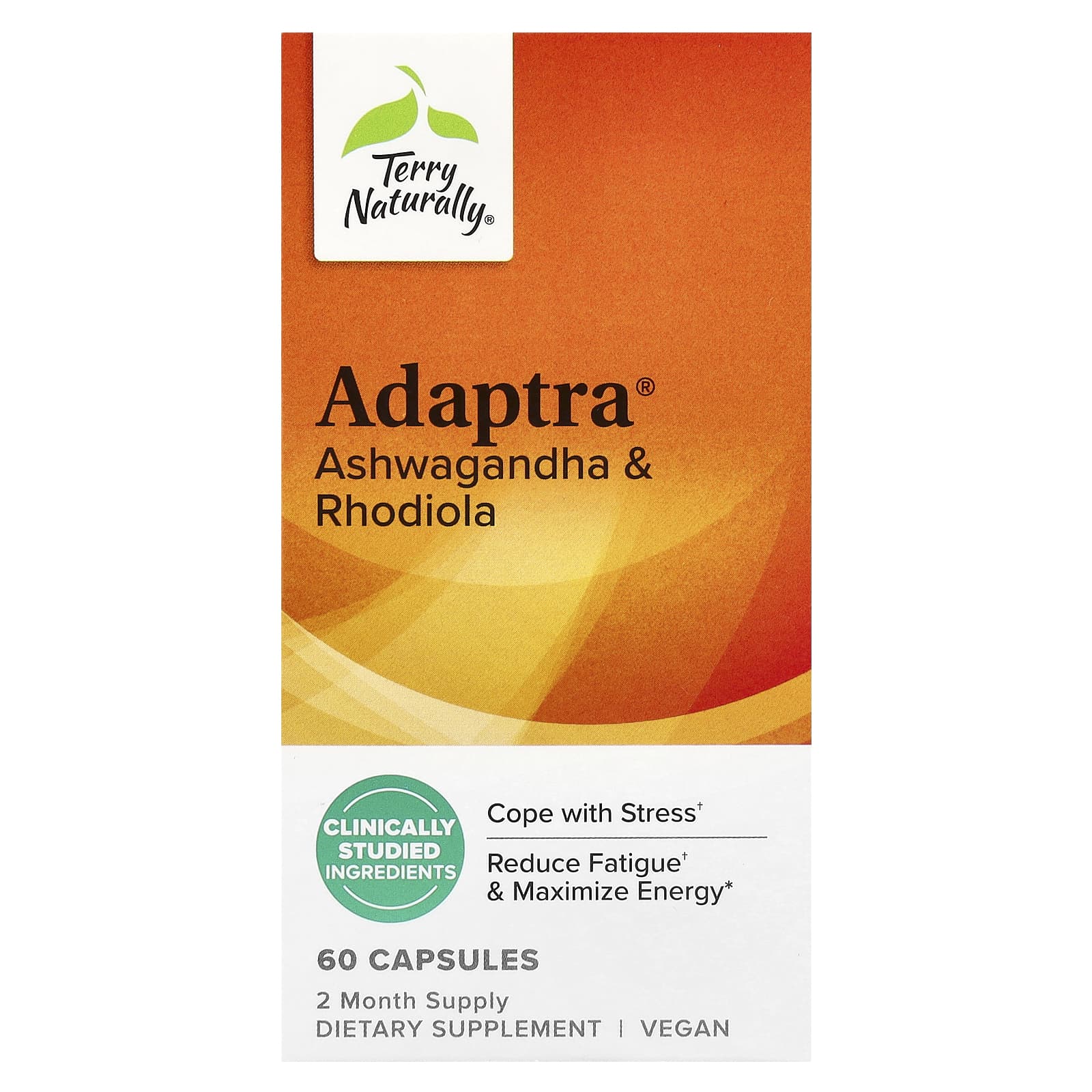Terry Naturally, Adaptra®, 60 Capsules - Image 1