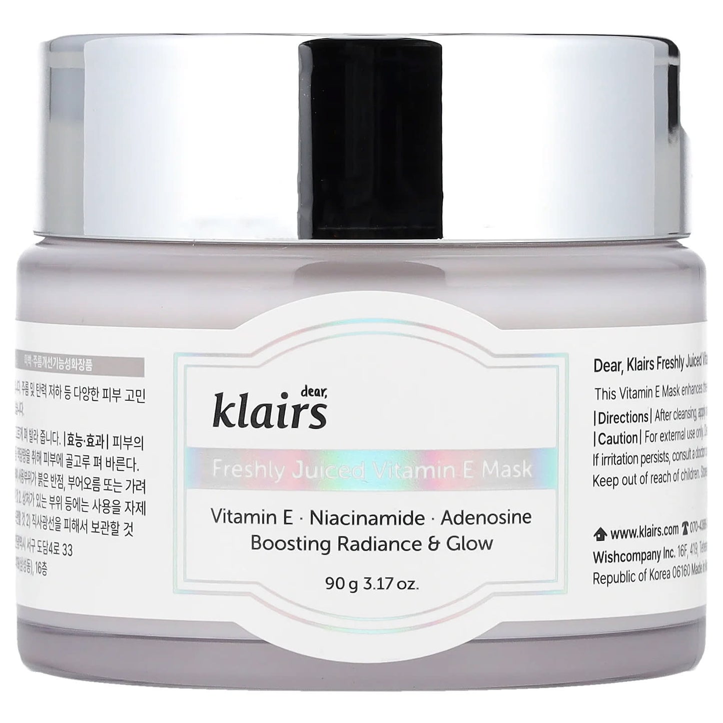Vitamin E Beauty Mask for Radiant Glowing Skin by Dear, Klairs - Image 1