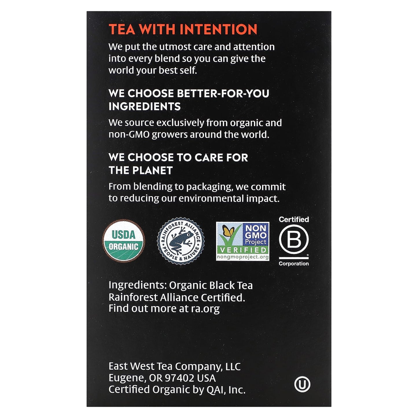 Choice Organic Teas, Black Tea, English Breakfast, 16 Tea Bags, 1.12 oz (32 g)