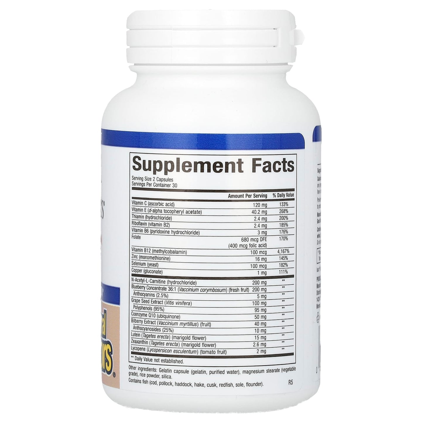 Natural Factors, Advanced Eye Factors, 60 Capsules - Image 2
