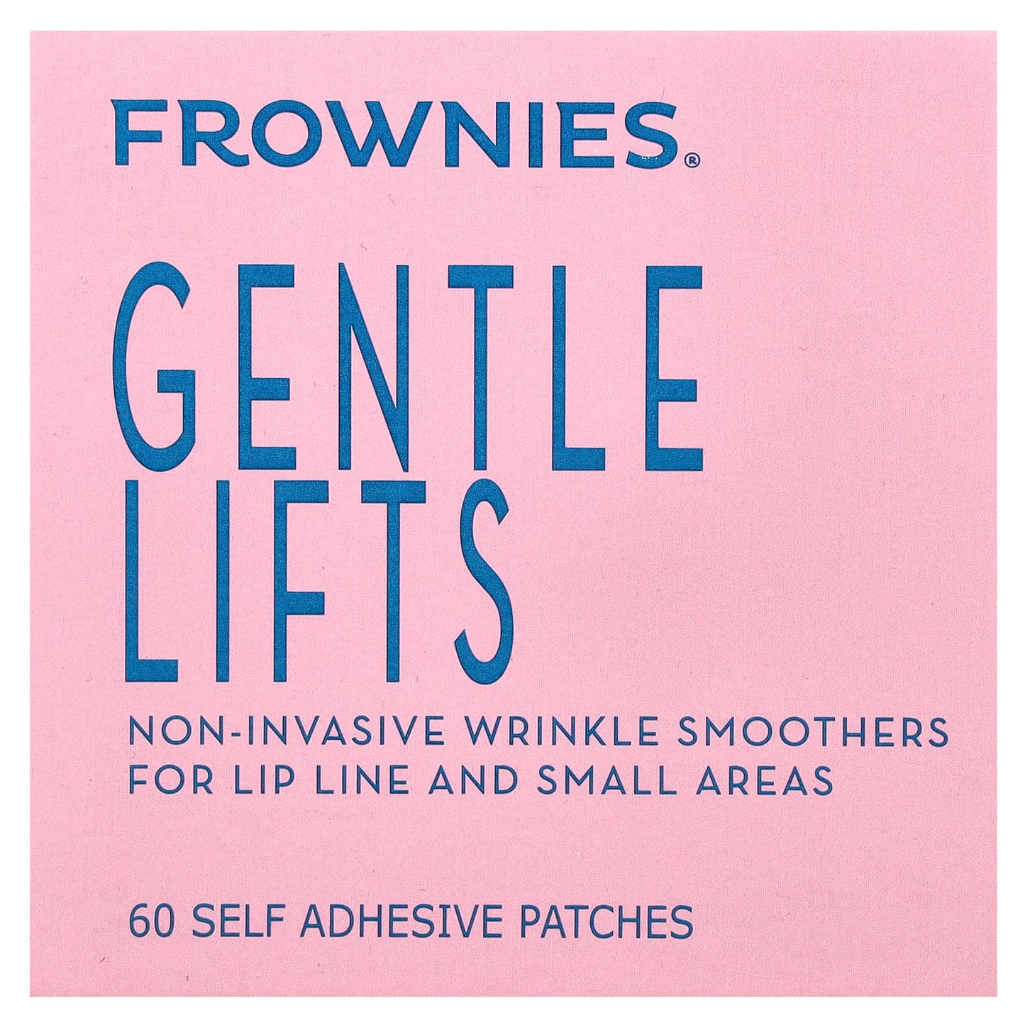 Frownies Wrinkle Smoothers for Lip Lines and Small Areas - 60 Self-Adhesive Patches - Image 1