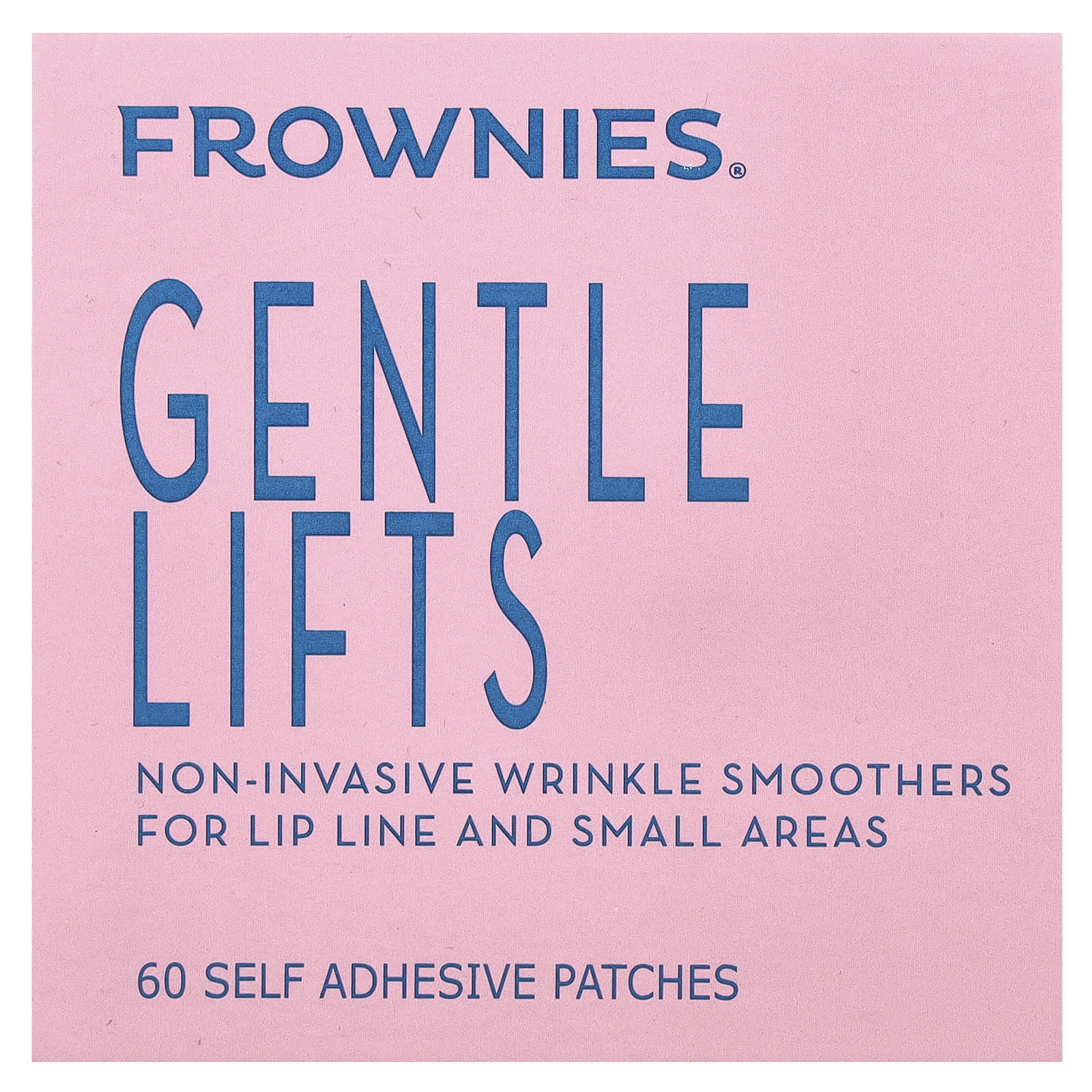 Frownies Wrinkle Smoothers for Lip Lines and Small Areas - 60 Self-Adhesive Patches - Image 1