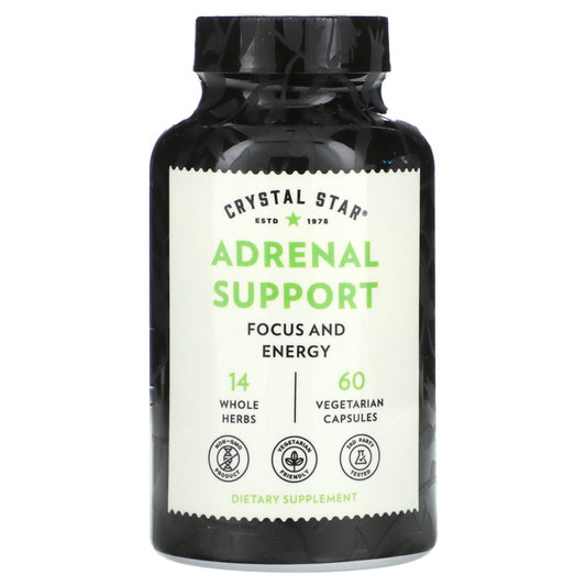 Adrenal Support Supplement for Stress Relief & Fatigue | Crystal Star - Image 1