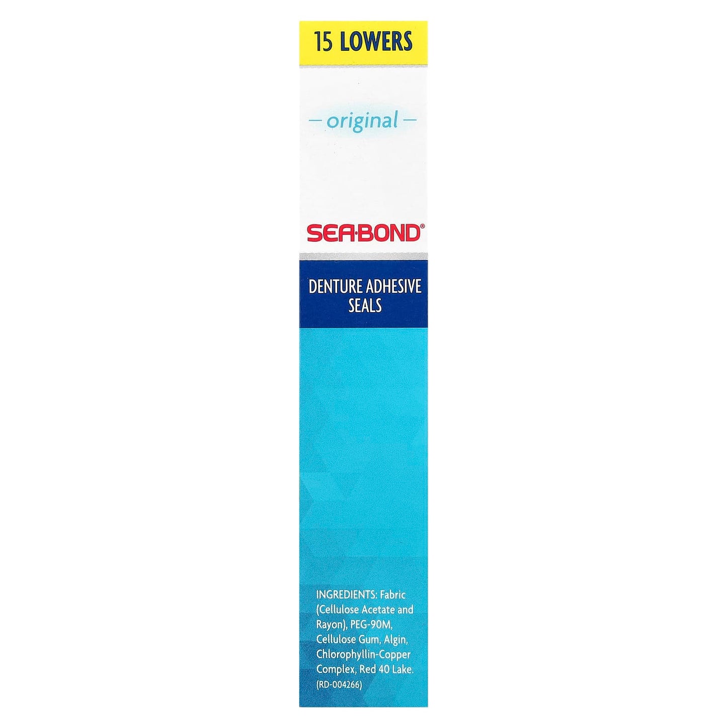 SeaBond, Denture Adhesive Seals, Original, 15 Lowers - Image 2