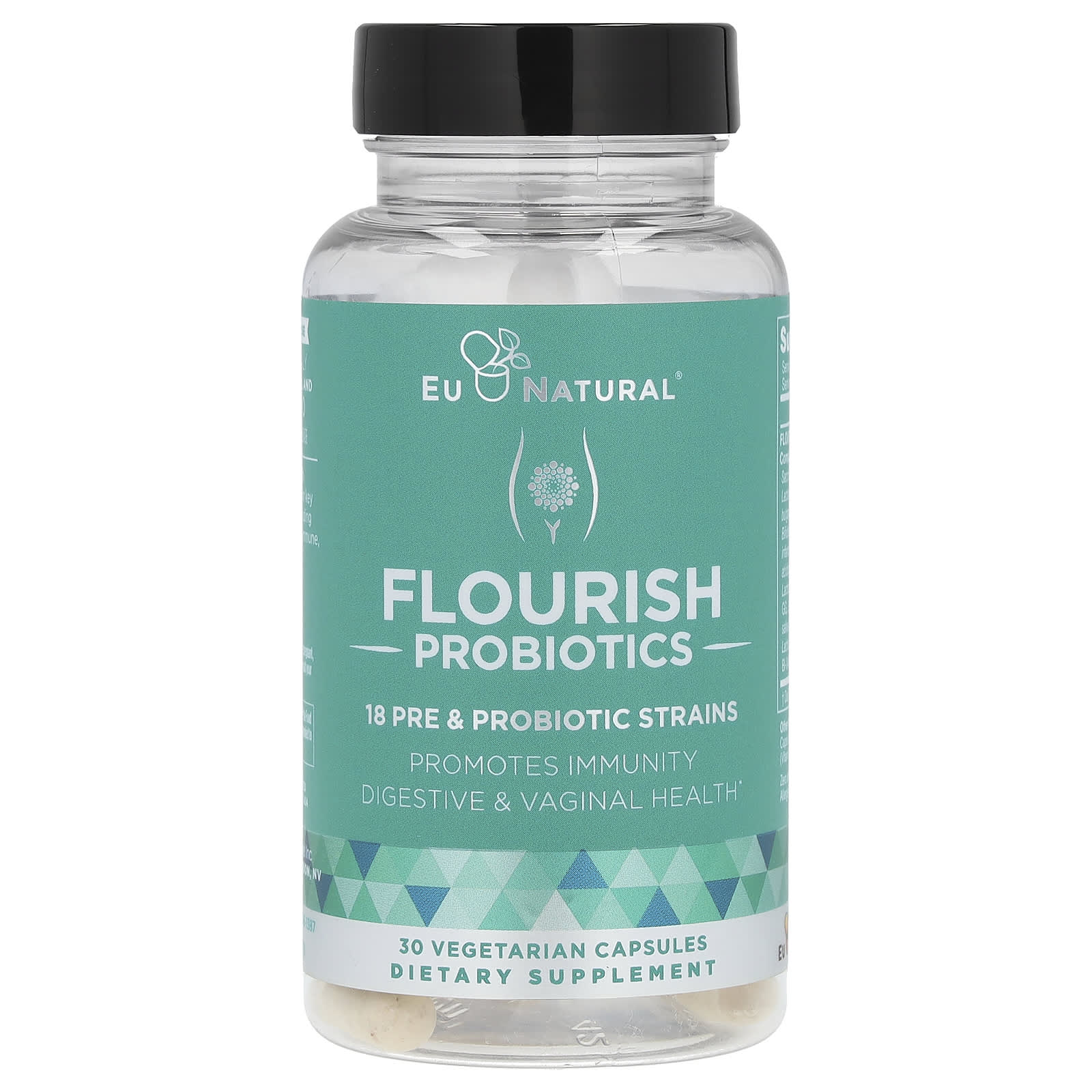 Eu Natural Probiotics for Women's Health - 30 Vegetarian Capsules - Image 1