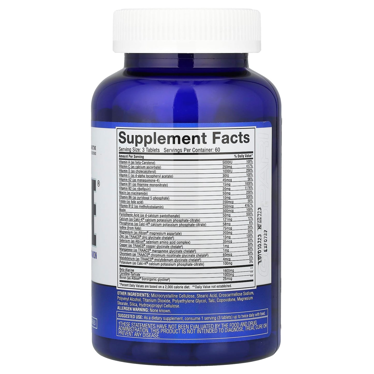 Unlock Maximum Performance with Gaspari Nutrition's ANAVITE Multi-Vitamin - Image 2