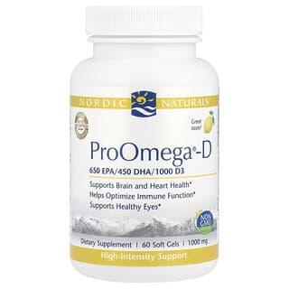 Nordic Naturals ProOmega-D: Brain, Heart, and Eye Health Support