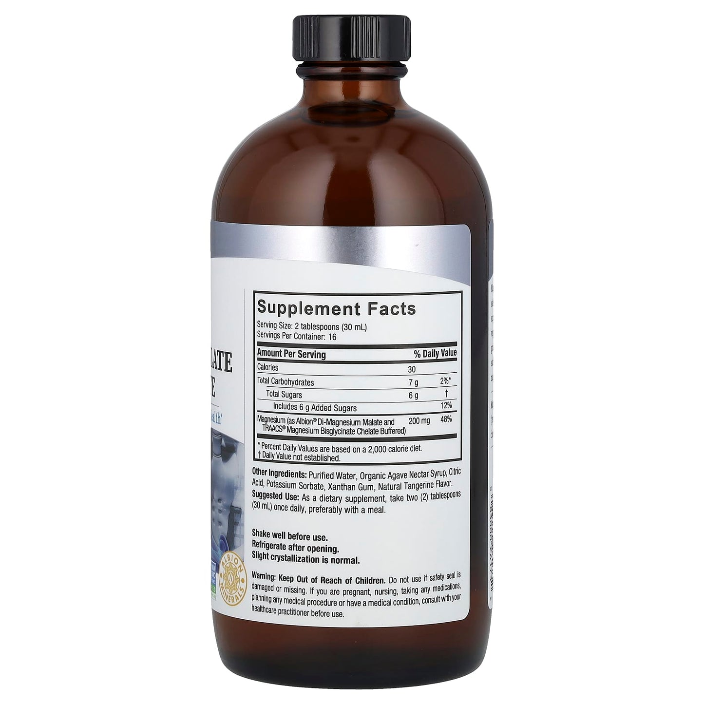 Nature's Answer, Liquid Magnesium Malate and Glycinate, 16 fl oz (480 ml) - Image 2