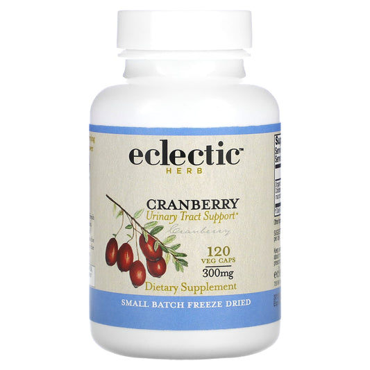 Cranberry Urinary Tract Support, 300mg Per Capsule, Vegan, Gluten Free - Image 1