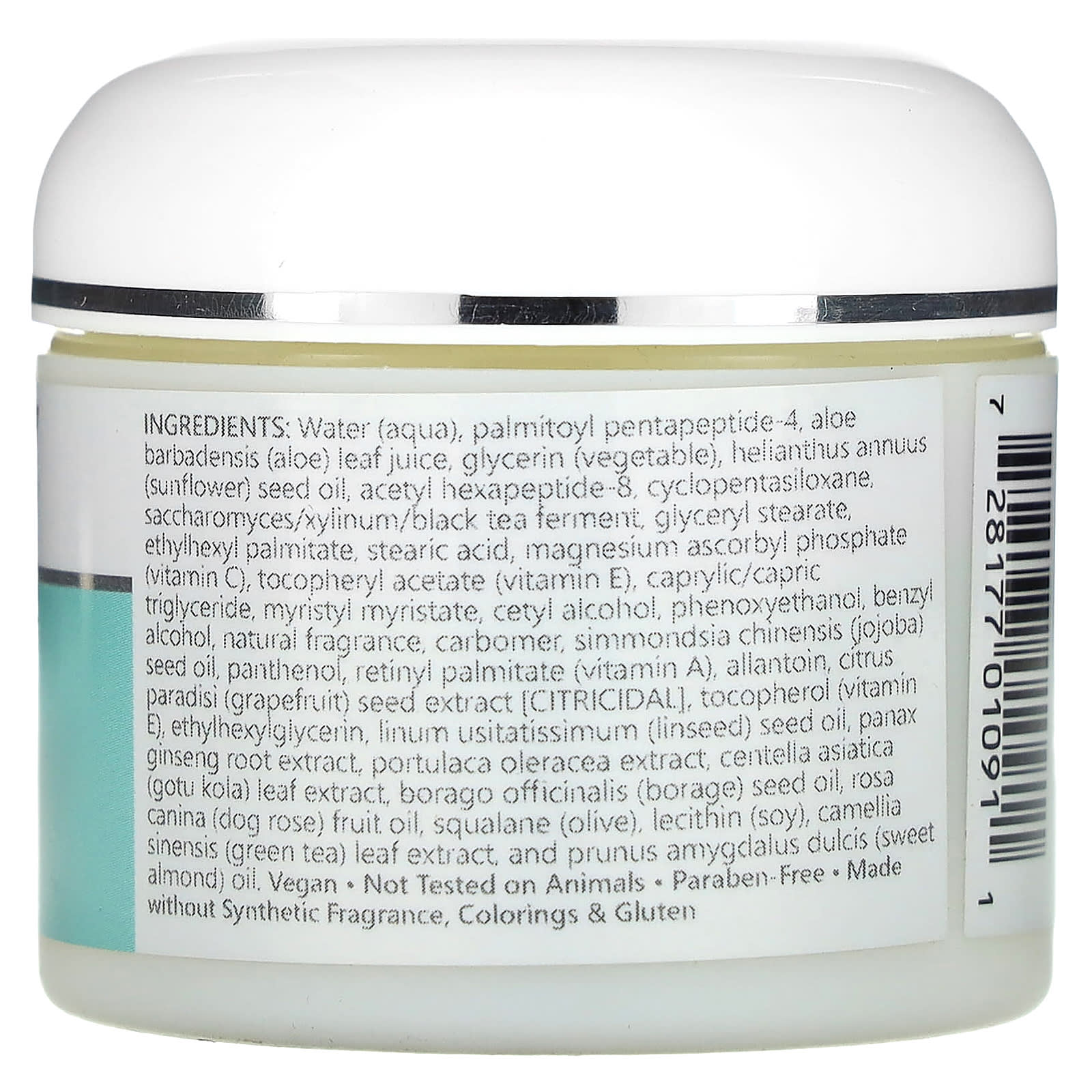 NutriBiotic, Advanced Skin Care, Peptide Face Créme, 2 oz (57 g) - Image 2