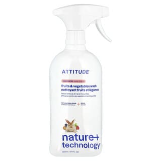 Natural & Unscented Fruit & Veggie Wash by ATTITUDE, 27.1 fl oz