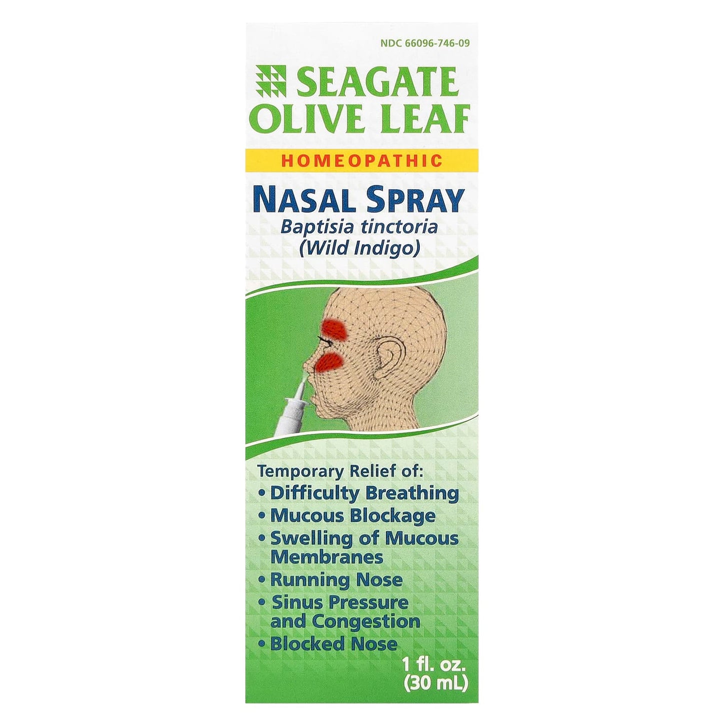 Seagate, Olive Leaf Nasal Spray, 1 fl oz (30 ml) - Image 2
