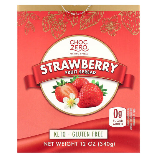 ChocZero, Strawberry Fruit Spread , 12 oz (340 g)