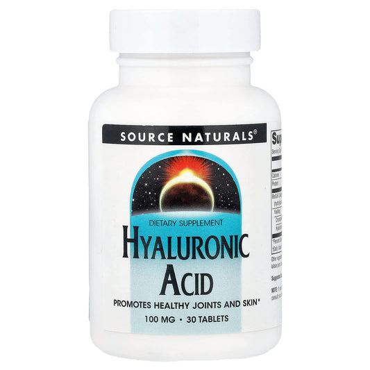 Source Naturals, Hyaluronic Acid, 30 Tablets - Image 1