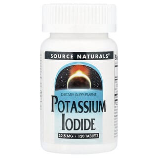 Source Naturals Potassium Iodide - Dietary Supplement for Thyroid Health