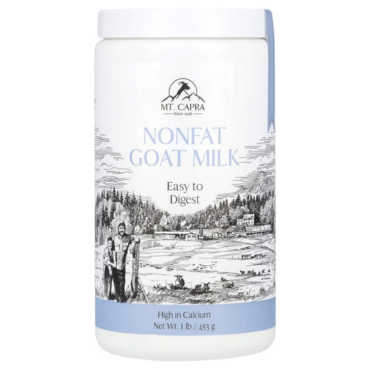 Mt. Capra, Nonfat Goat Milk, 1 lb (453 g) - Image 1