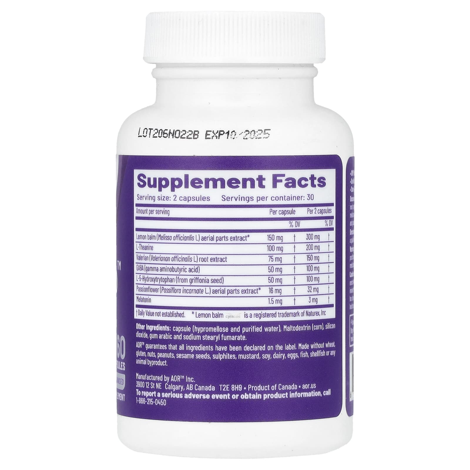 AOR Ortho Sleep with Cyracos, 60 Capsules for Better Sleep - Image 2