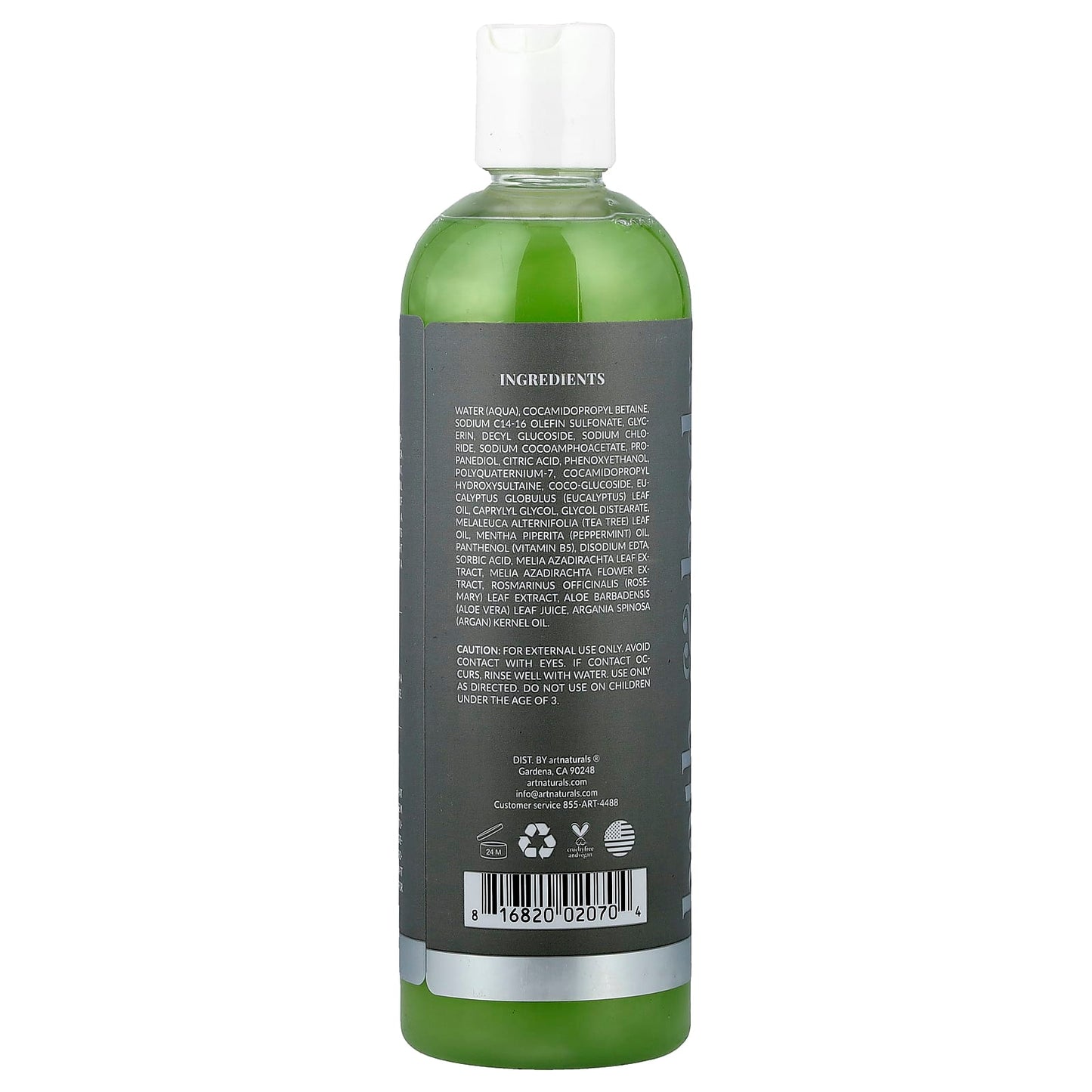 Naturally Refreshing Body Wash by artnaturals - Soothing Skin Care - Image 2