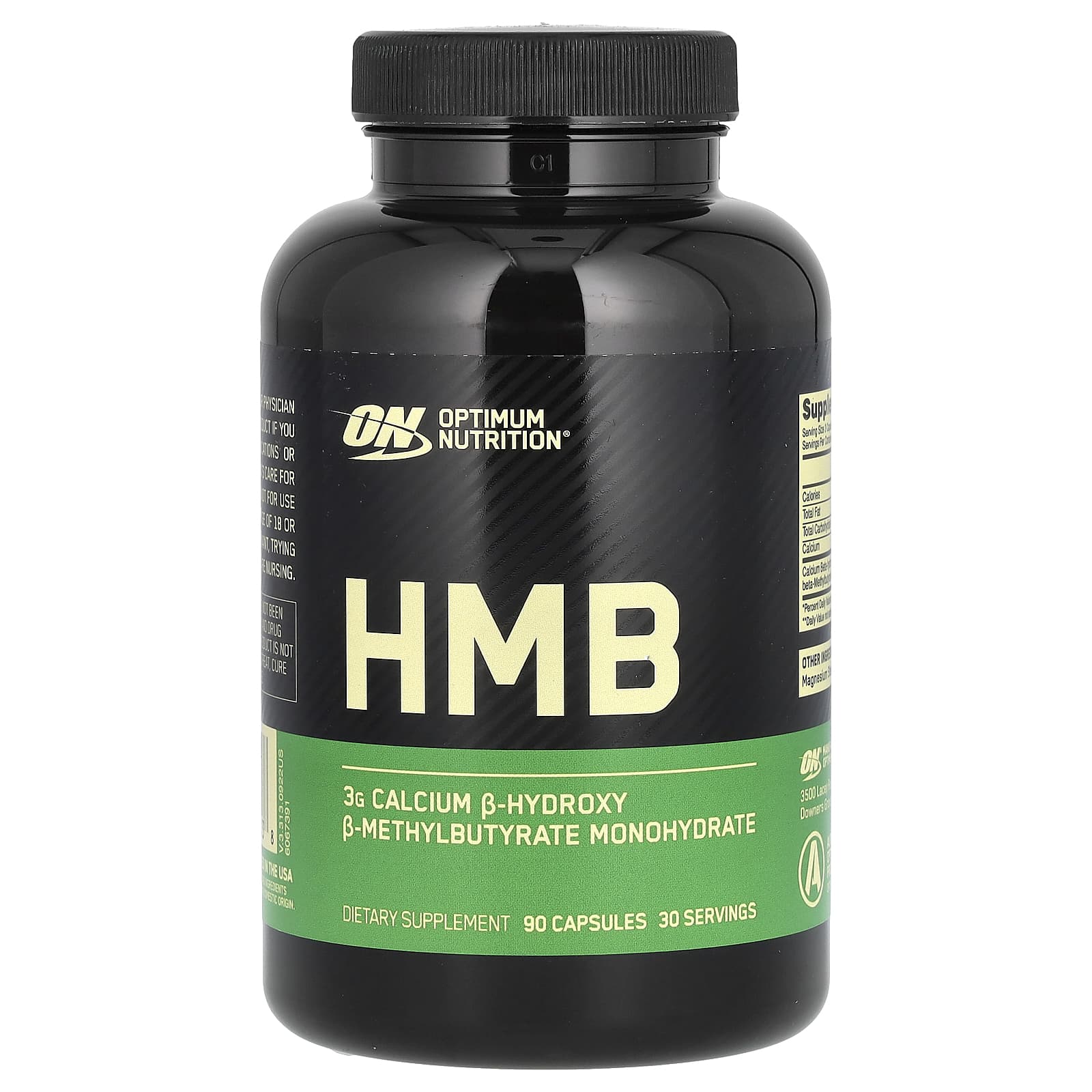 Optimum Nutrition, HMB , 90 Capsules - Image 1