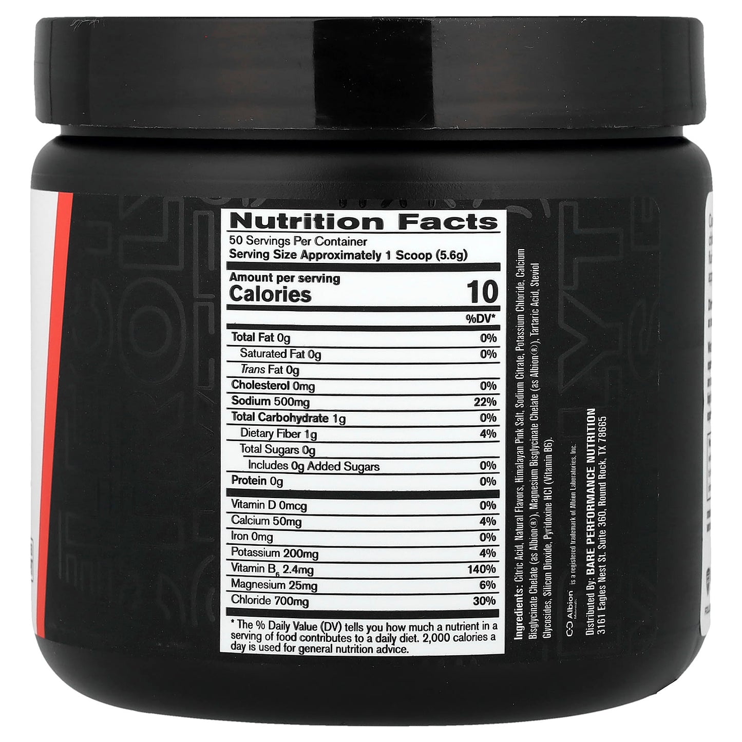 BPN Electrolyte Hydration Drink Mix - Lemon Lime, 9.9 oz (280 g) - Image 2