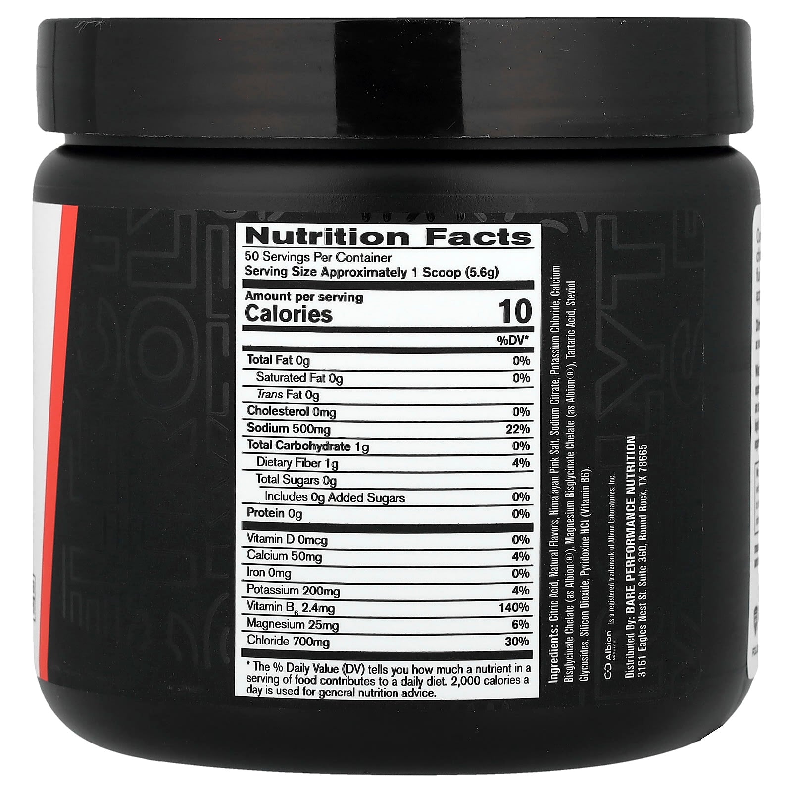 BPN Electrolyte Hydration Drink Mix - Lemon Lime, 9.9 oz (280 g) - Image 2