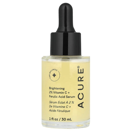 Brighten Your Skin with Acure's 2% Vitamin C + Ferulic Acid Serum - Image 1