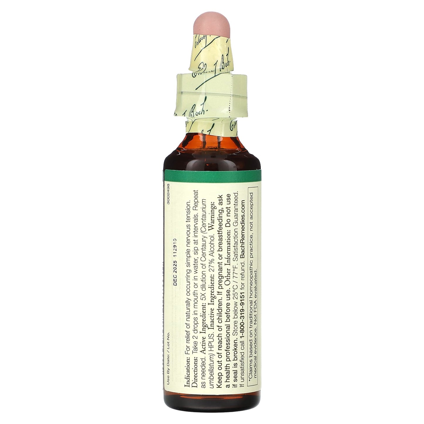 Centaury Bach Flower Remedy for Assertiveness & Confidence - Image 2