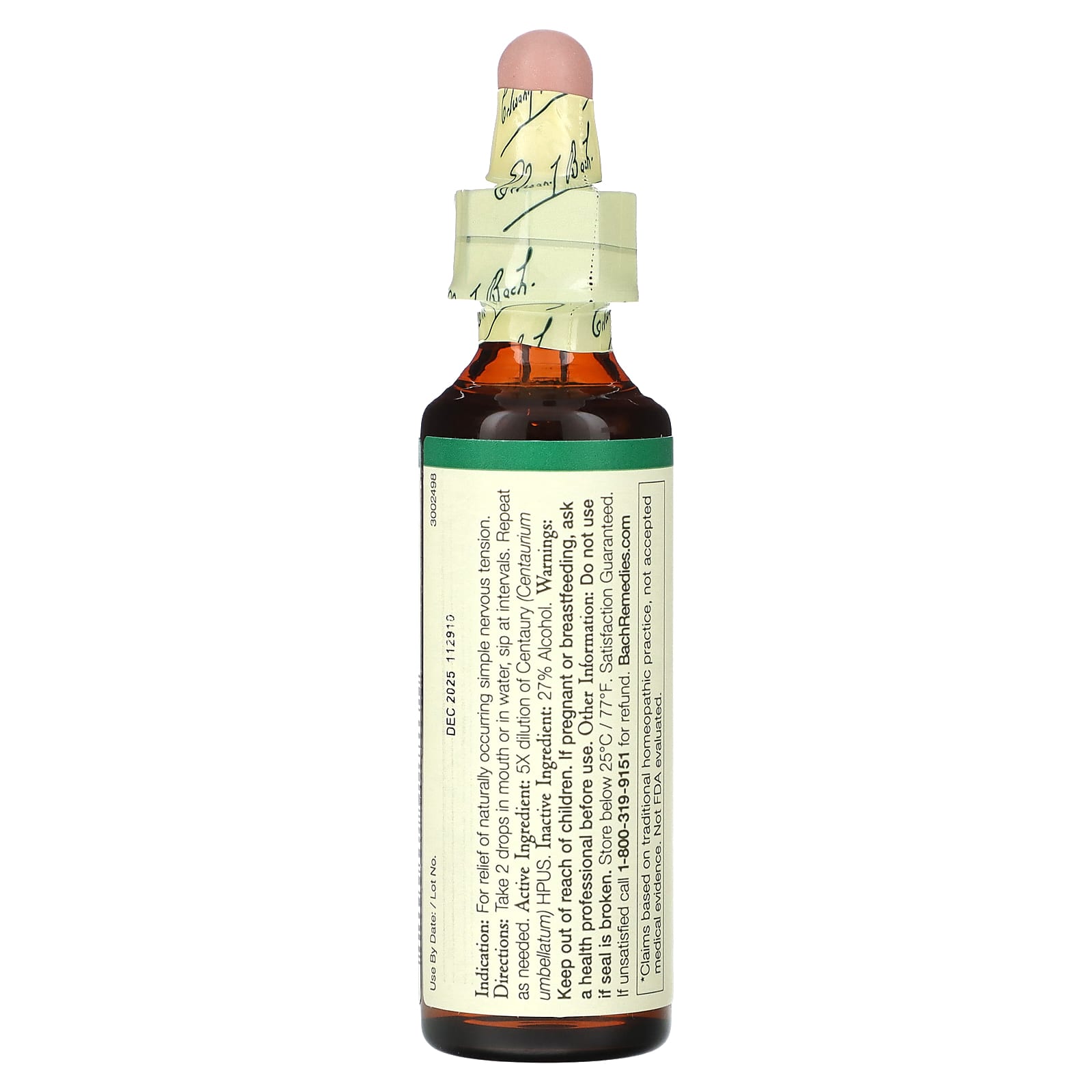 Centaury Bach Flower Remedy for Assertiveness & Confidence - Image 2