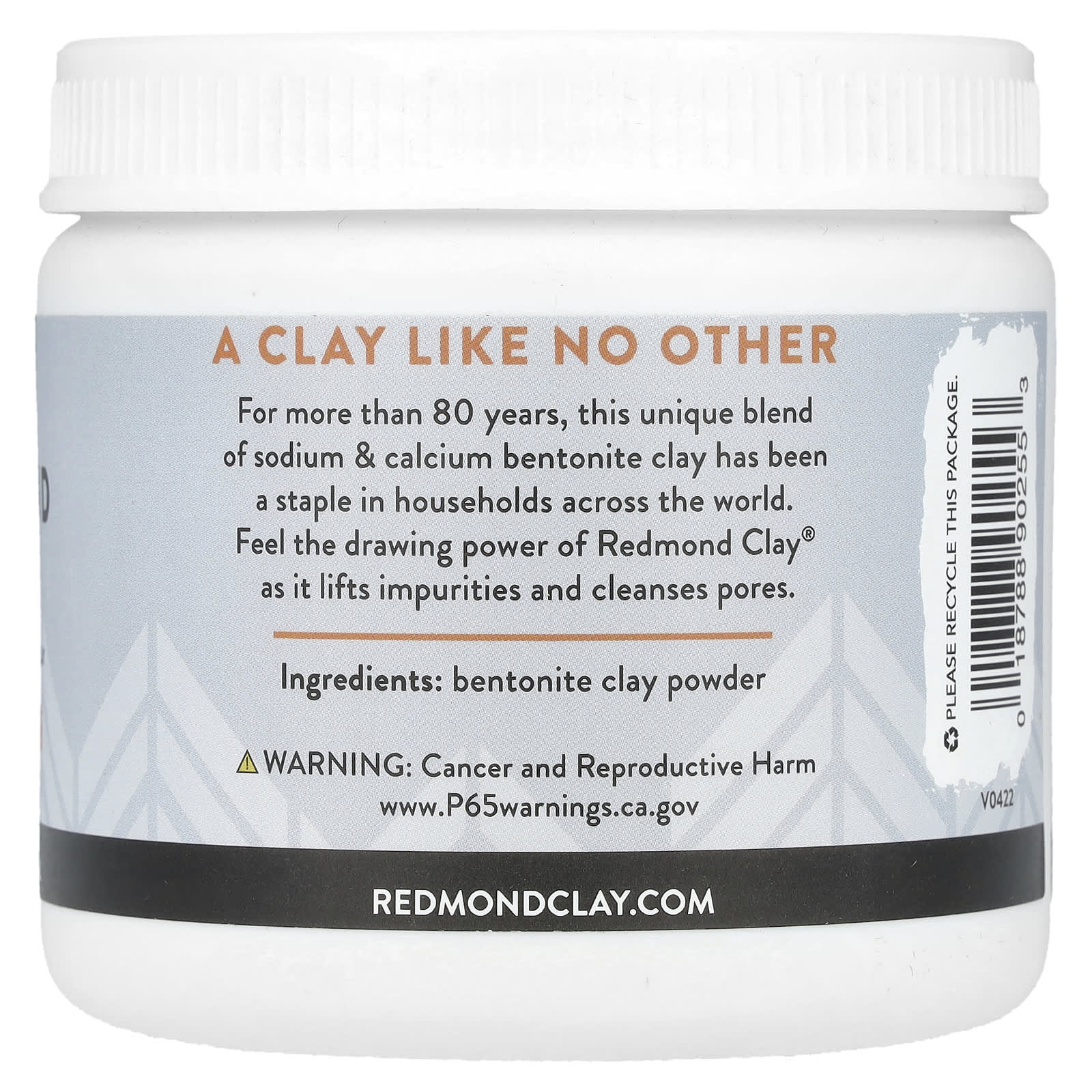 Redmond Trading Company, Redmond Clay®, Natural, 10 oz (283 g) - Image 2