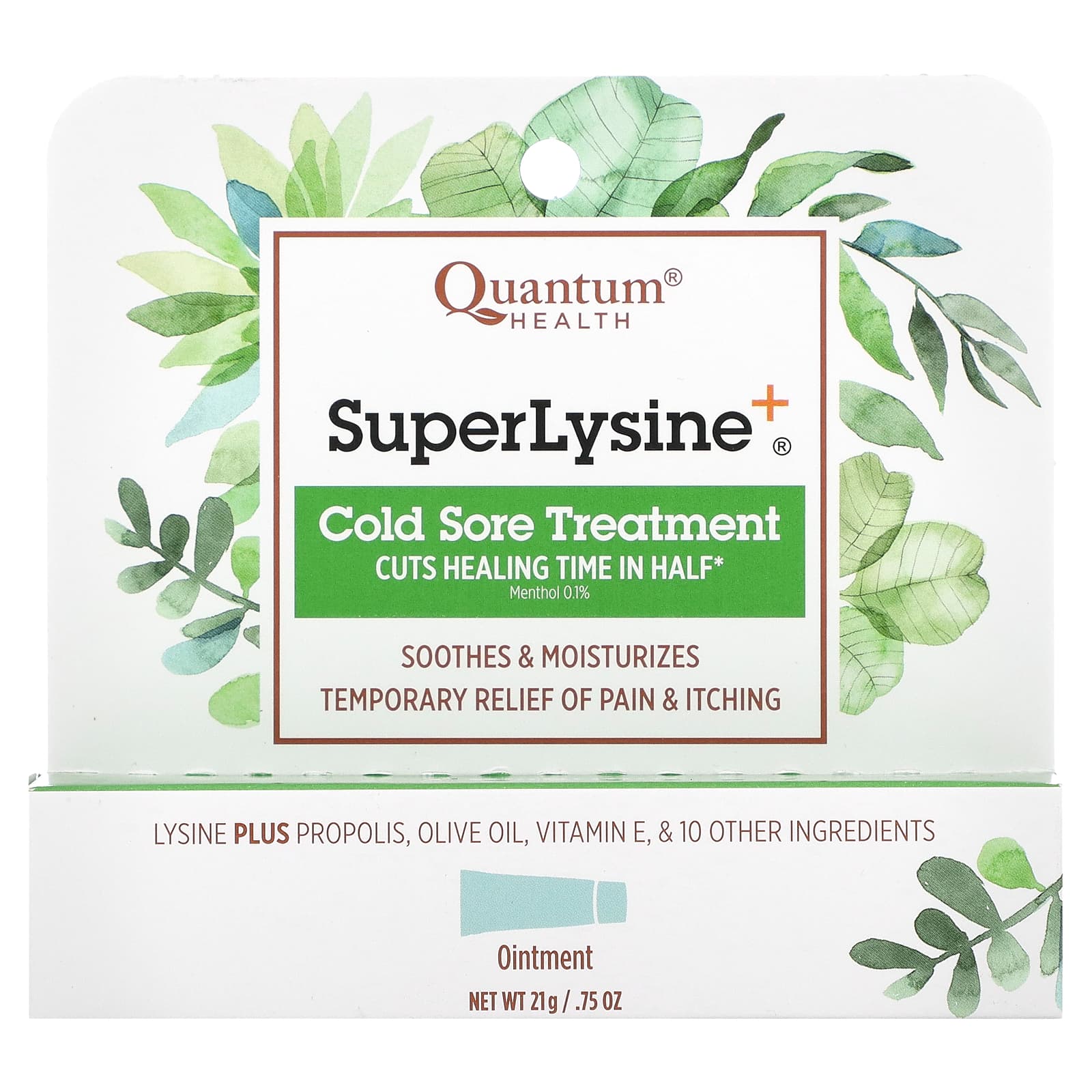 Quantum Health, Super Lysine+, Cold Sore Treatment, 0.75 oz (21 g) - Image 2
