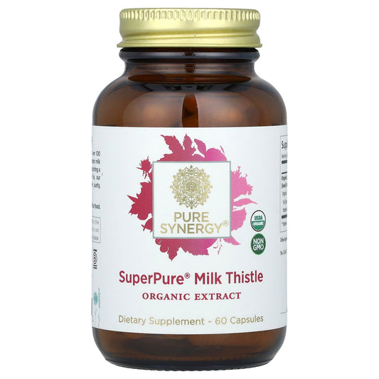 Pure Synergy, SuperPure® Milk Thistle, 60  Capsules - Image 1