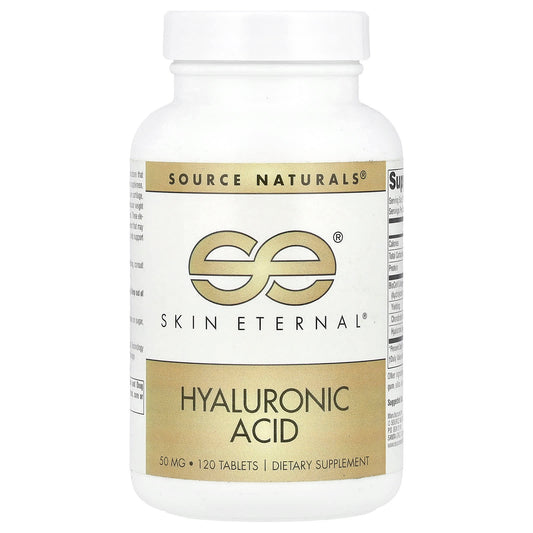Source Naturals, Skin Eternal®, Hyaluronic Acid, 120 Tablets - Image 1