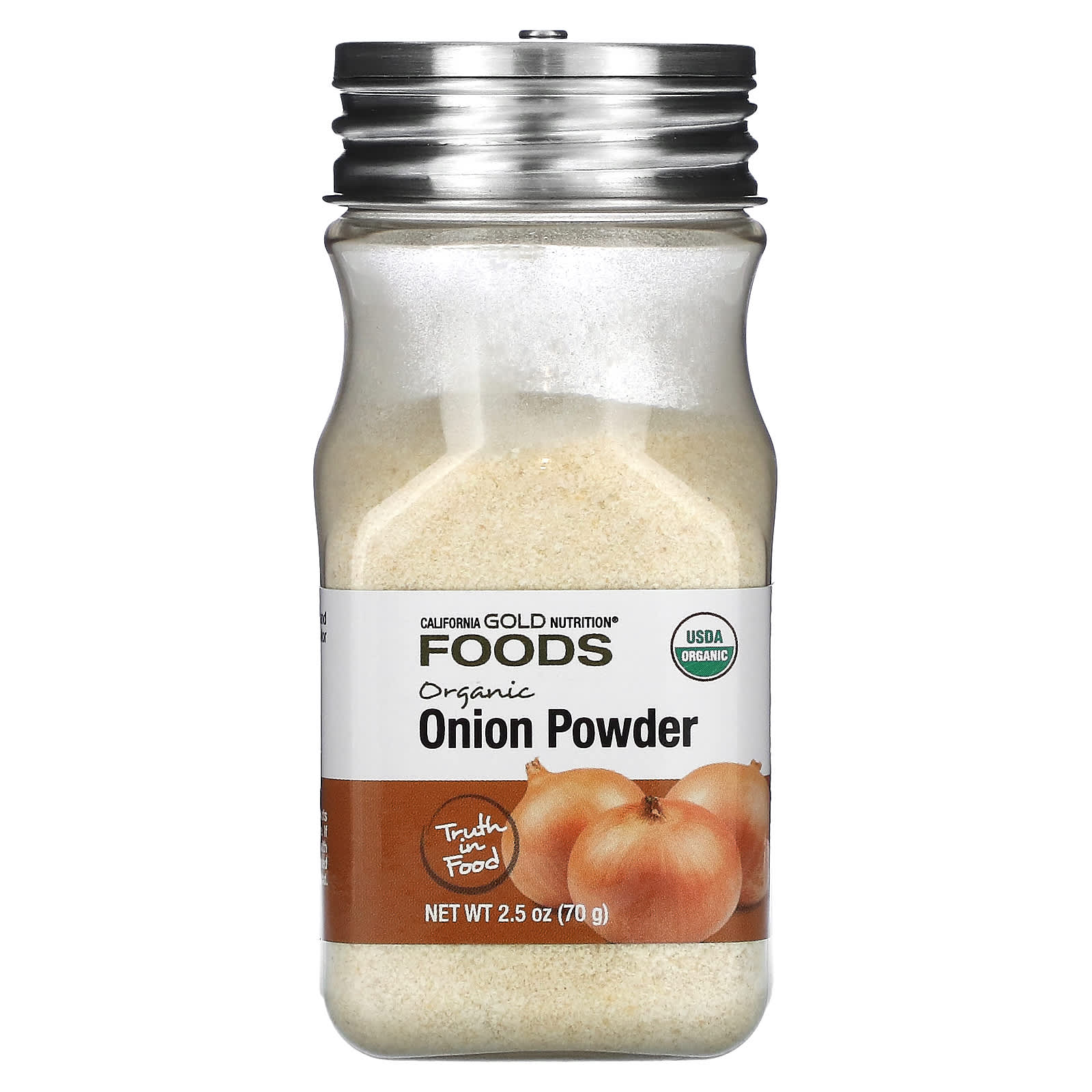 USDA Organic Onion Powder by California Gold Nutrition - Non-GMO & Gluten Free - Image 1