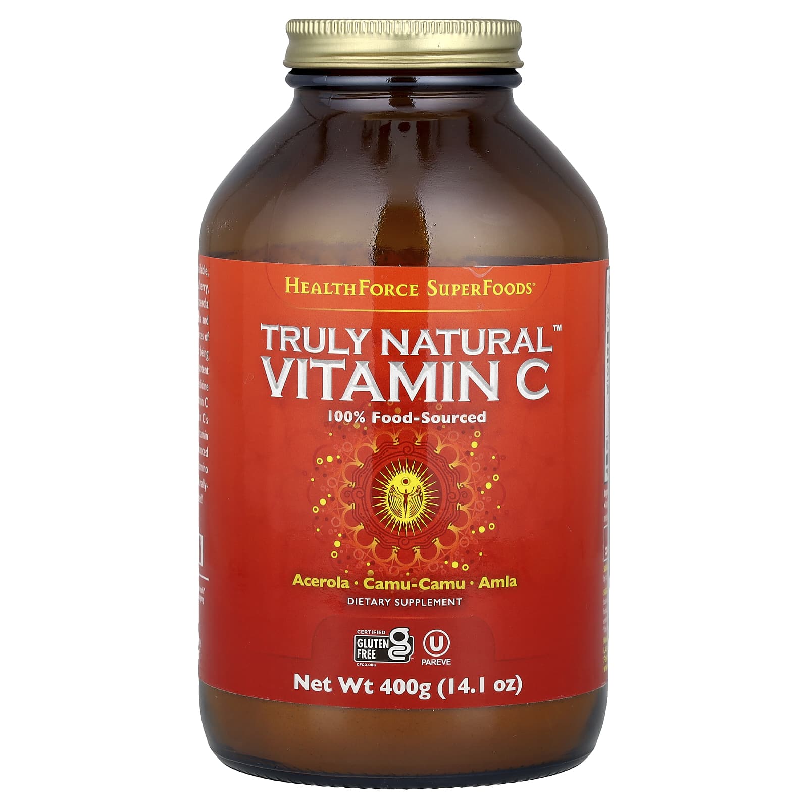 Bioavailable Vitamin C Supplement - Truly Natural by HealthForce - Image 1