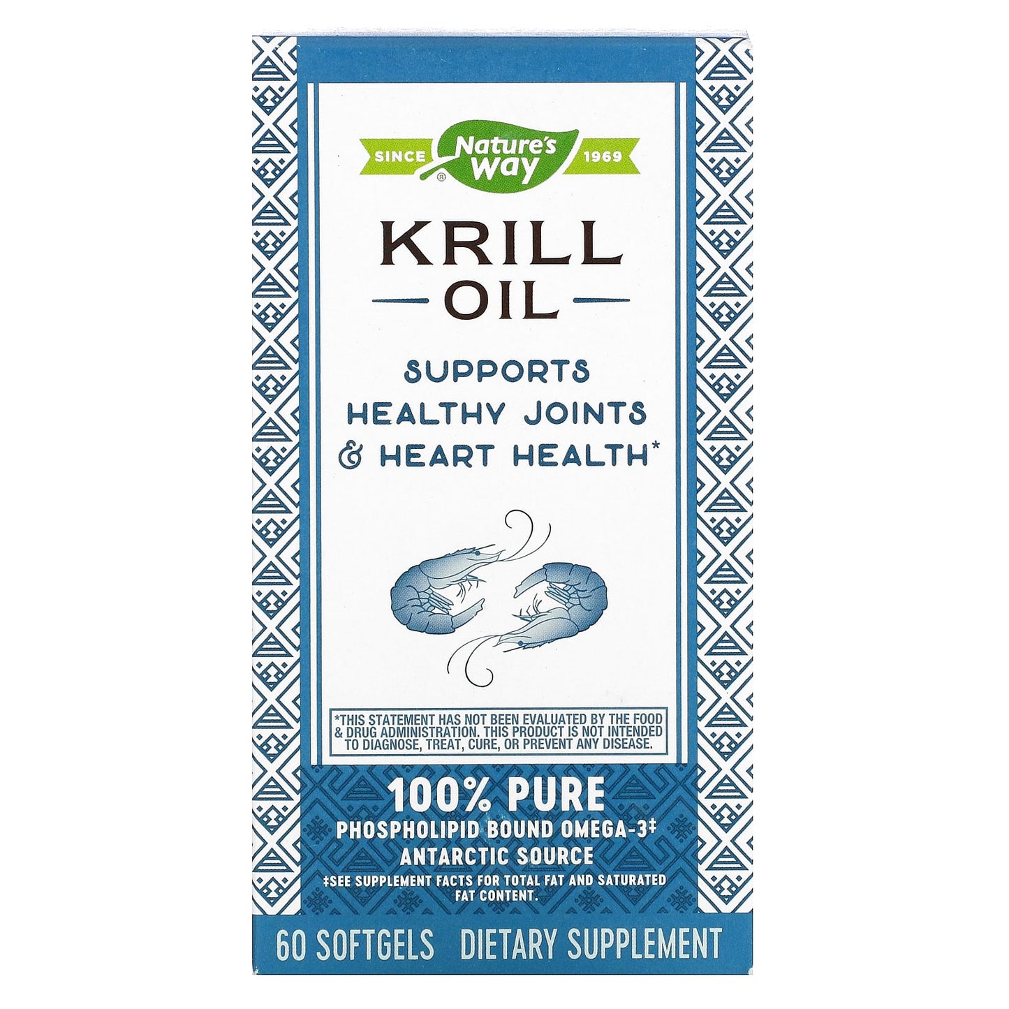 Nature's Way, Krill Oil, 60 Softgels - Image 1