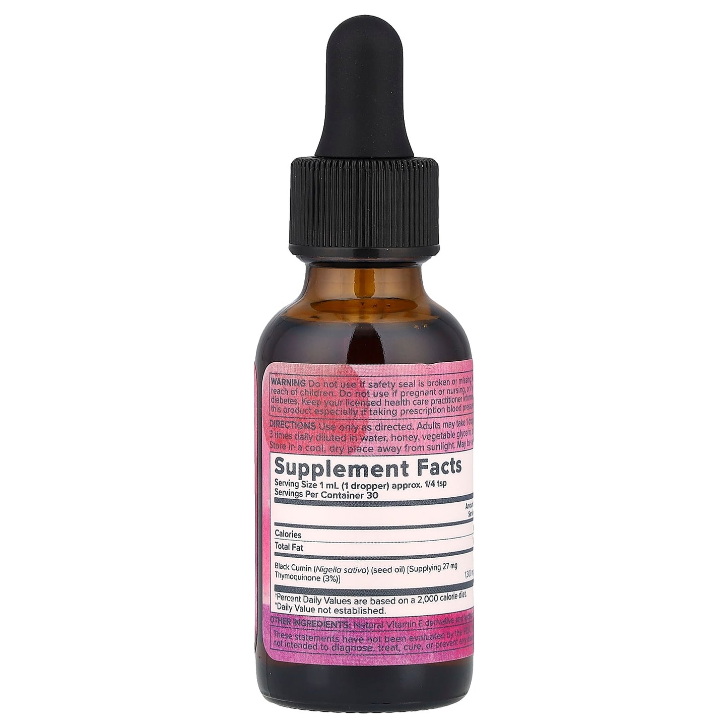 Black Seed Oil for Immunity & Health by Heritage Store - 1 fl oz (30 ml) - Image 2
